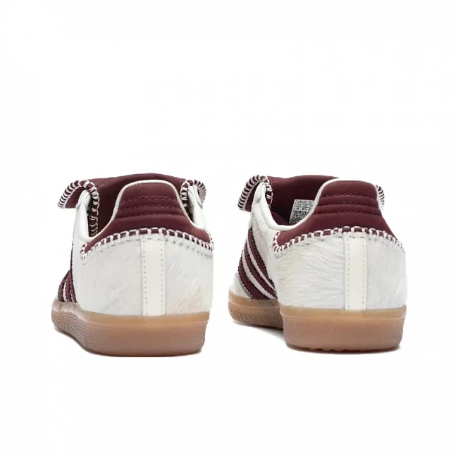 картинка Adidas Samba Nylon Tonal Wales Bonner Cream White магазин Одежда+ являющийся официальным дистрибьютором в России 