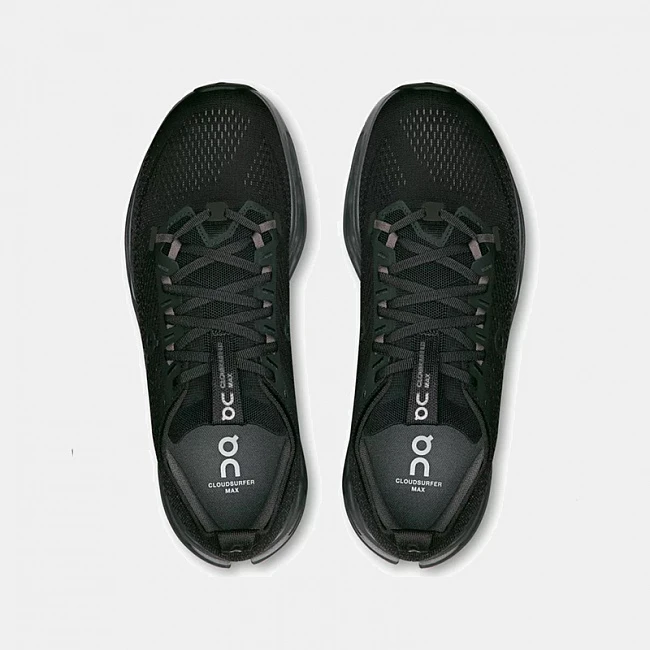 On Cloudsurfer Max Black / Eclipse