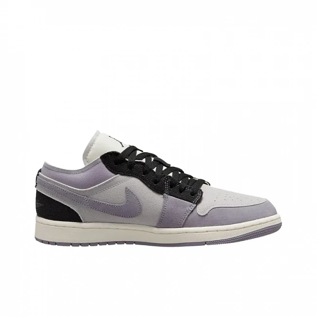 картинка Nike Air Jordan 1 Low Se Craft Inside Out Cement Grey магазин Одежда+ являющийся официальным дистрибьютором в России 