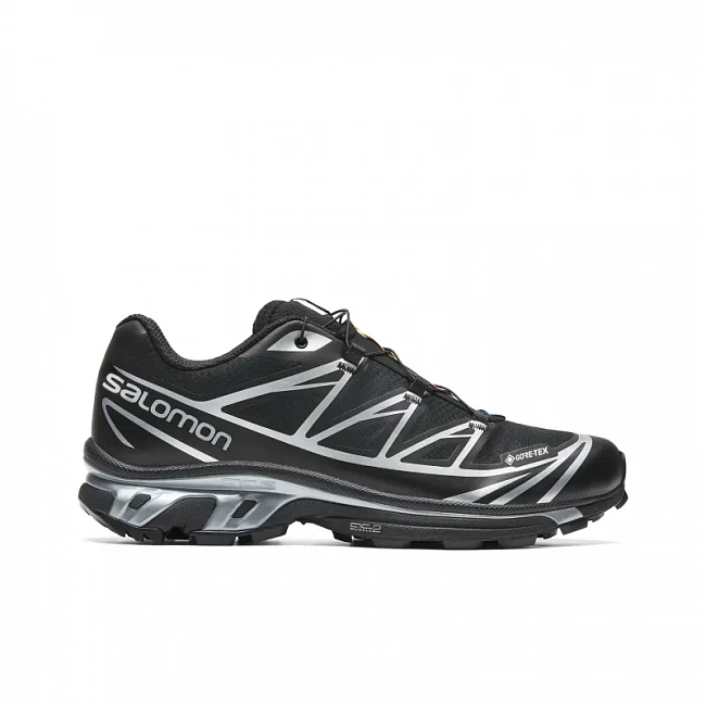 картинка SALOMON XT 6 Gore Tex 'Black Silver' магазин Одежда+ являющийся официальным дистрибьютором в России 