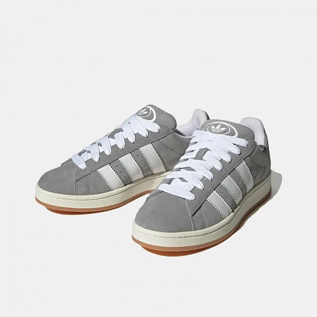 картинка Adidas Campus 00s "Grey White" магазин Одежда+ являющийся официальным дистрибьютором в России 