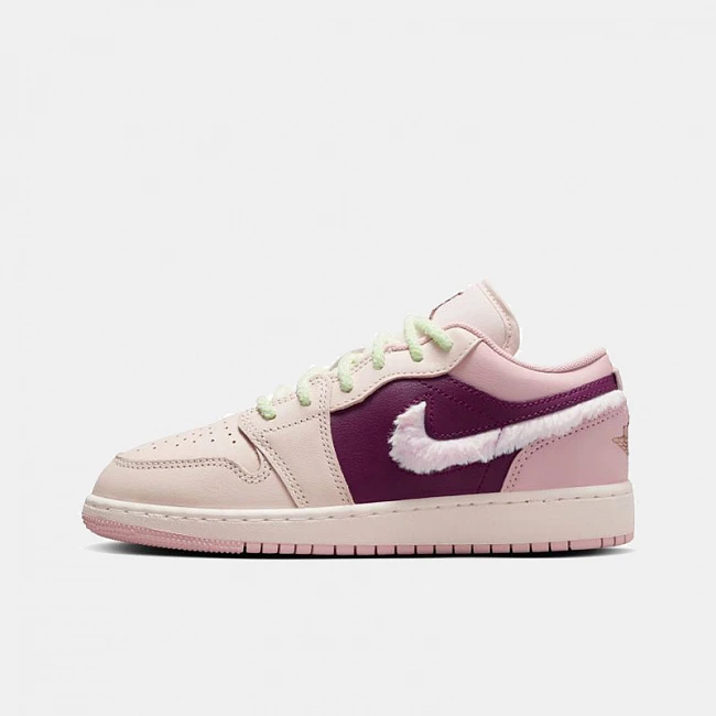 Nike Air Jordan 1 Low Fur Swoosh