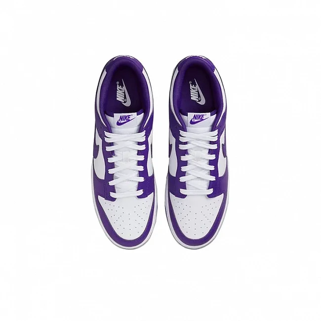 картинка Nike Dunk Low "Championship Court Purple" магазин Одежда+ являющийся официальным дистрибьютором в России 