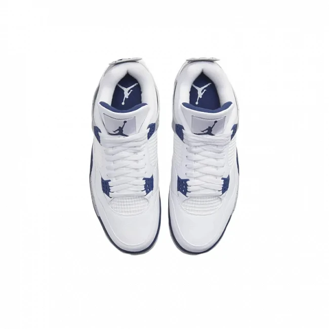 картинка Nike Air Jordan 4 Retro "Midnight Navy" магазин Одежда+ являющийся официальным дистрибьютором в России 