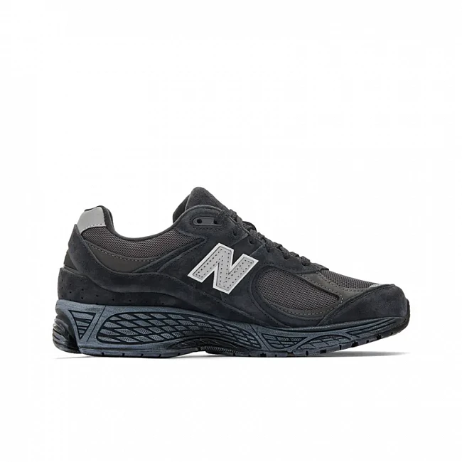 картинка New Balance 2002R Black Grey магазин Одежда+ являющийся официальным дистрибьютором в России 