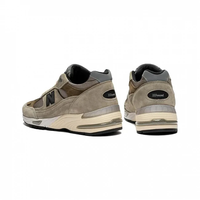 картинка New Balance 991 "JJJJound Grey Olive" магазин Одежда+ являющийся официальным дистрибьютором в России 
