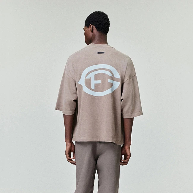 Fear of God F of G Tee Dune Pearl