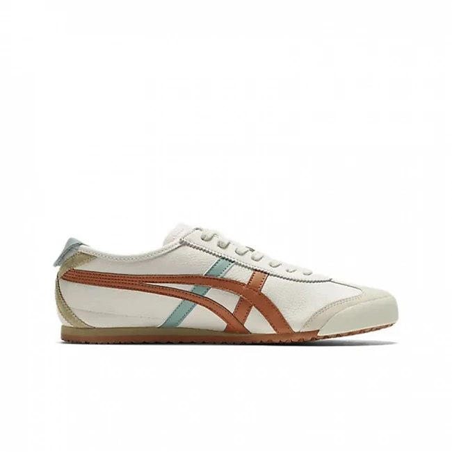 картинка Onitsuka Tiger Mexico 66 'White Brown' магазин Одежда+ являющийся официальным дистрибьютором в России 
