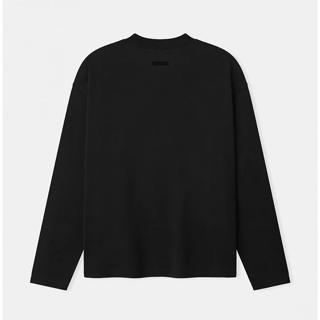 Fear of God Essentials Classic Long Sleeve Tee Black