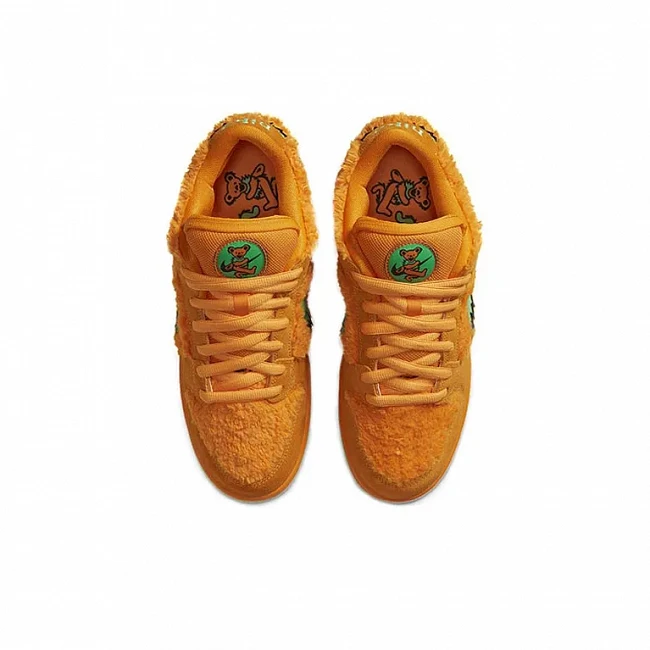 картинка Nike SB Dunk Low Grateful Dead Bears Orange магазин Одежда+ являющийся официальным дистрибьютором в России 