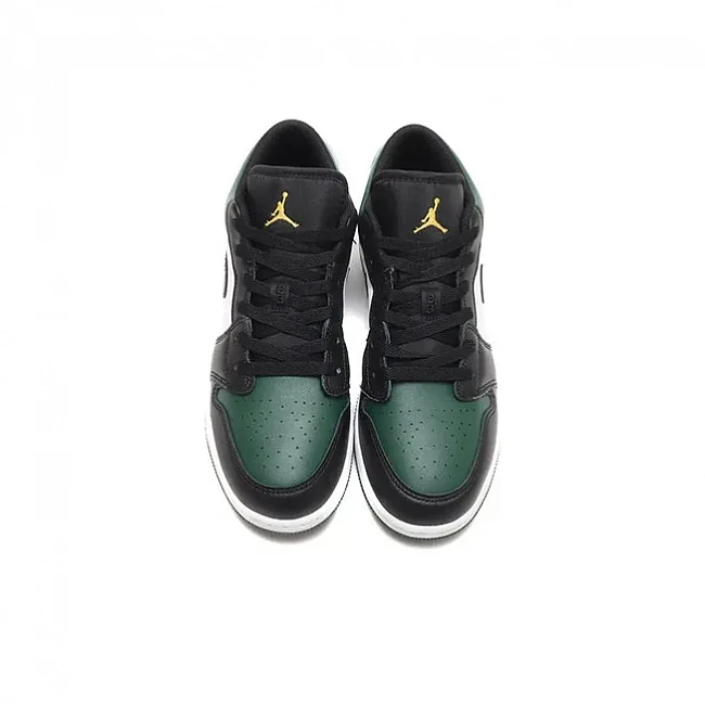 картинка Nike Air Jordan 1 Low GS "Green Toe" магазин Одежда+ являющийся официальным дистрибьютором в России 