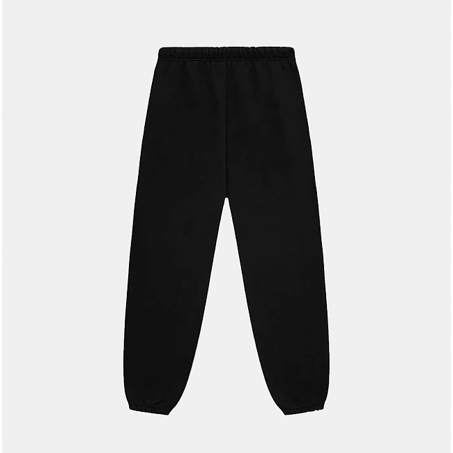 картинка Fear of God Essentials Fleece Sweatpant 'Black' магазин Одежда+ являющийся официальным дистрибьютором в России 