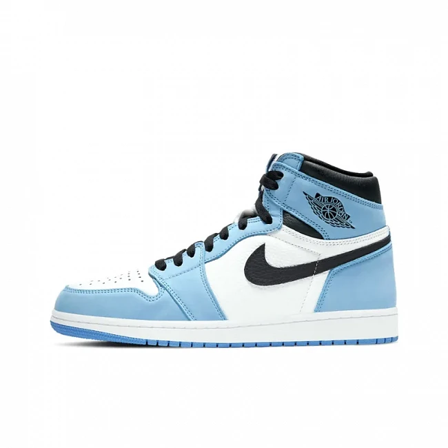 картинка Nike Air Jordan 1 Retro High "University Blue" магазин Одежда+ являющийся официальным дистрибьютором в России 