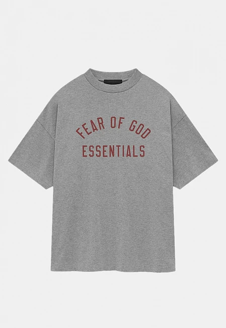 Fear Of God Essentials Jersey Crewneck Dark Heather