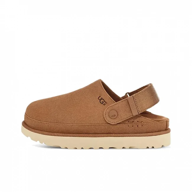 картинка UGG Goldenstar Clog Chestnut магазин Одежда+ являющийся официальным дистрибьютором в России 