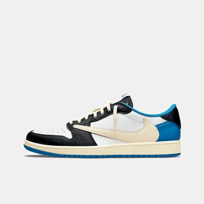 картинка Nike Air Jordan 1 Retro Low OG SP Fragment X Travis Scott магазин Одежда+ являющийся официальным дистрибьютором в России 