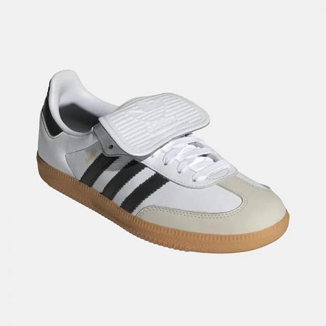 картинка Adidas Samba Lt Cloud White Core Black Gum магазин Одежда+ являющийся официальным дистрибьютором в России 