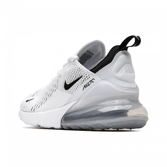 картинка Nike Air Max 270 White Black магазин Одежда+ являющийся официальным дистрибьютором в России 