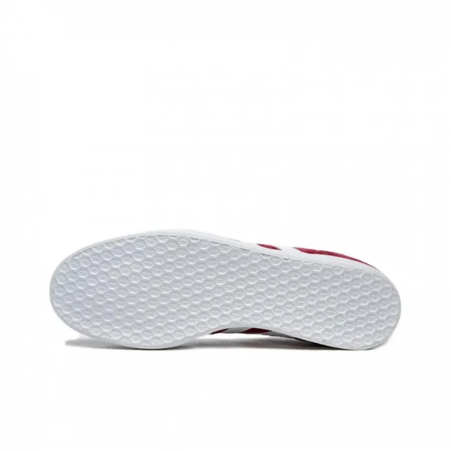картинка Adidas Gazelle "Collegiate Burgundy White" магазин Одежда+ являющийся официальным дистрибьютором в России 