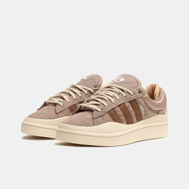 картинка Adidas Bad Bunny x Campus Light Chalky Brown магазин Одежда+ являющийся официальным дистрибьютором в России 