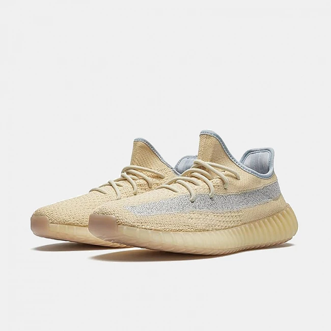 картинка Adidas Yeezy Boost 350 V2 "Linen" магазин Одежда+ являющийся официальным дистрибьютором в России 