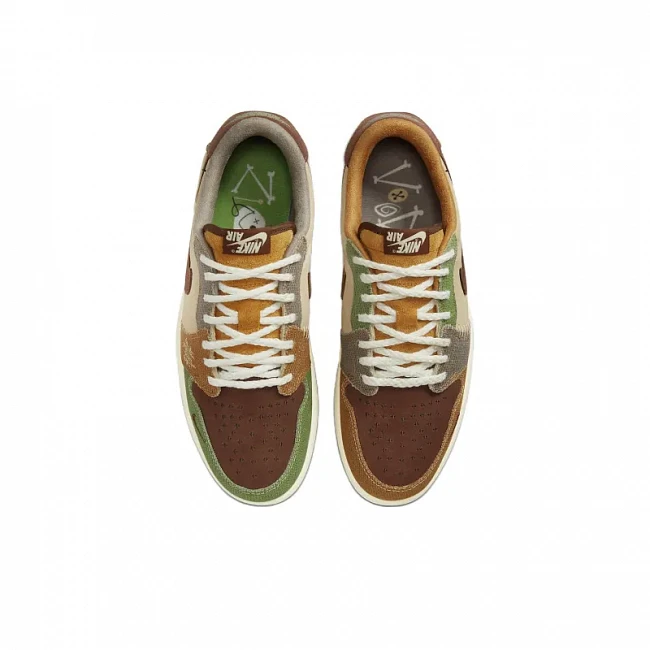 картинка Zion Williamson × Jordan Air Jordan 1 Retro Low OG "Voodoo” магазин Одежда+ являющийся официальным дистрибьютором в России 