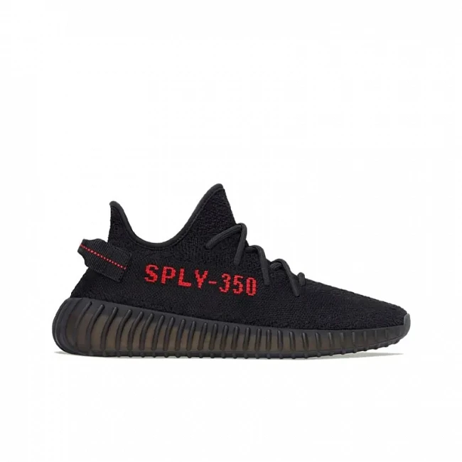 картинка Adidas Yeezy Boost 350 V2 'Bred' 2020 магазин Одежда+ являющийся официальным дистрибьютором в России 