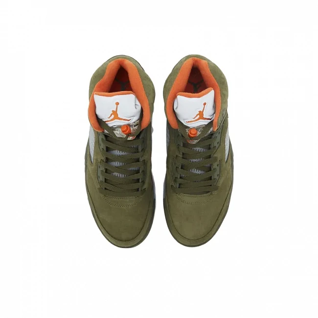 картинка Nike Air Jordan 5 Retro Olive 2024 магазин Одежда+ являющийся официальным дистрибьютором в России 
