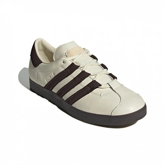картинка Adidas Gazelle Cream Brown магазин Одежда+ являющийся официальным дистрибьютором в России 
