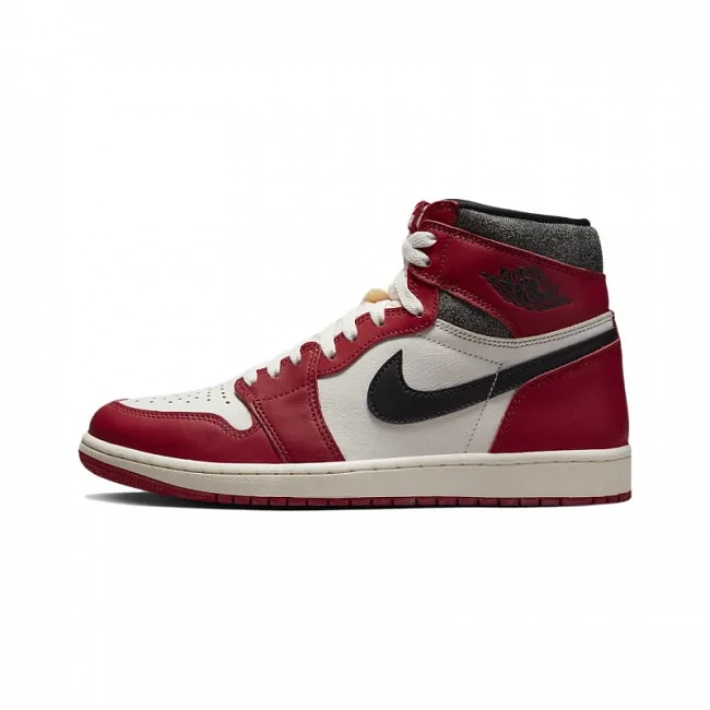 картинка Nike Air Jordan 1 Retro High OG "Chicago Lost and Found" магазин Одежда+ являющийся официальным дистрибьютором в России 