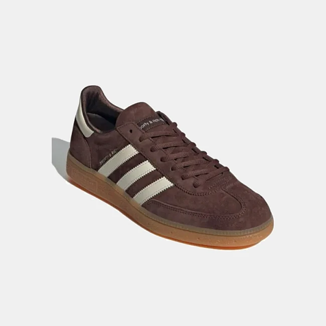 картинка Adidas Handball Spezial Sporty & Rich Brown магазин Одежда+ являющийся официальным дистрибьютором в России 