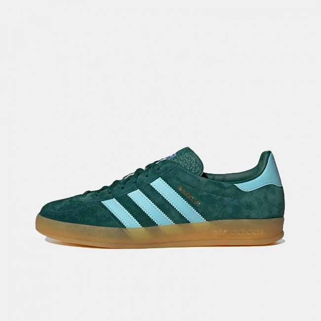 картинка Adidas Gazelle "Collegiate Green" магазин Одежда+ являющийся официальным дистрибьютором в России 