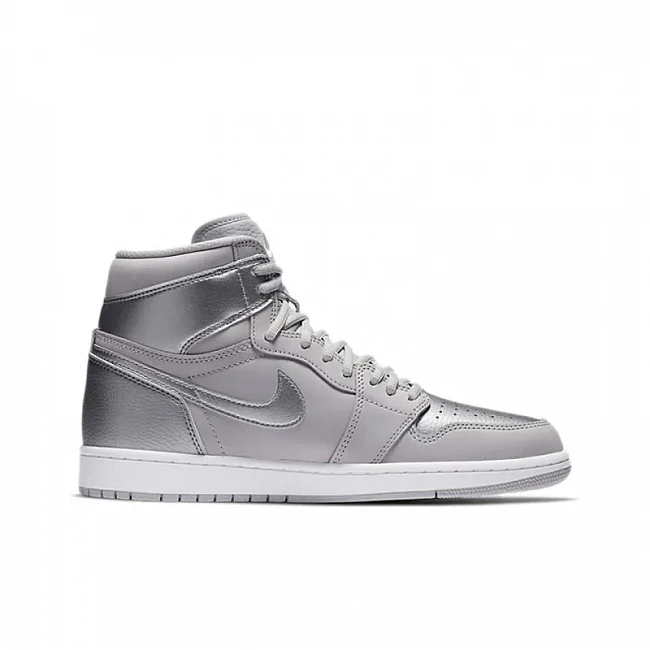 картинка Nike Air Jordan 1 Retro High CO.JP Neutral Grey магазин Одежда+ являющийся официальным дистрибьютором в России 