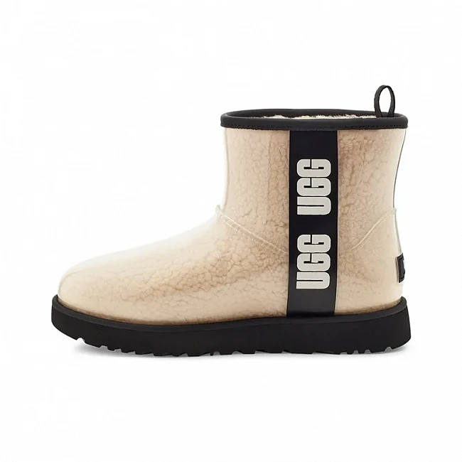 картинка UGG Classic Clear Mini White магазин Одежда+ являющийся официальным дистрибьютором в России 
