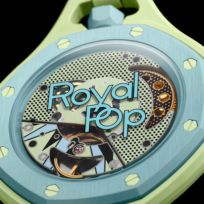 Swatch × Audemars Piguet Bioceramic Royal Pop Blaue Acht