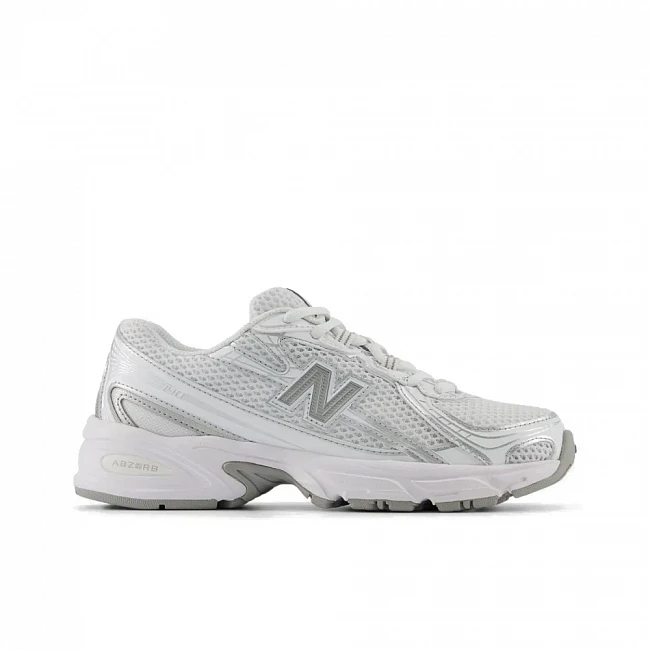 картинка New Balance 740 White Silver Metallic магазин Одежда+ являющийся официальным дистрибьютором в России 