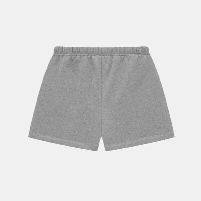 картинка Fear of God Essentials Fleece Soccer Short 'Dark Heather' магазин Одежда+ являющийся официальным дистрибьютором в России 