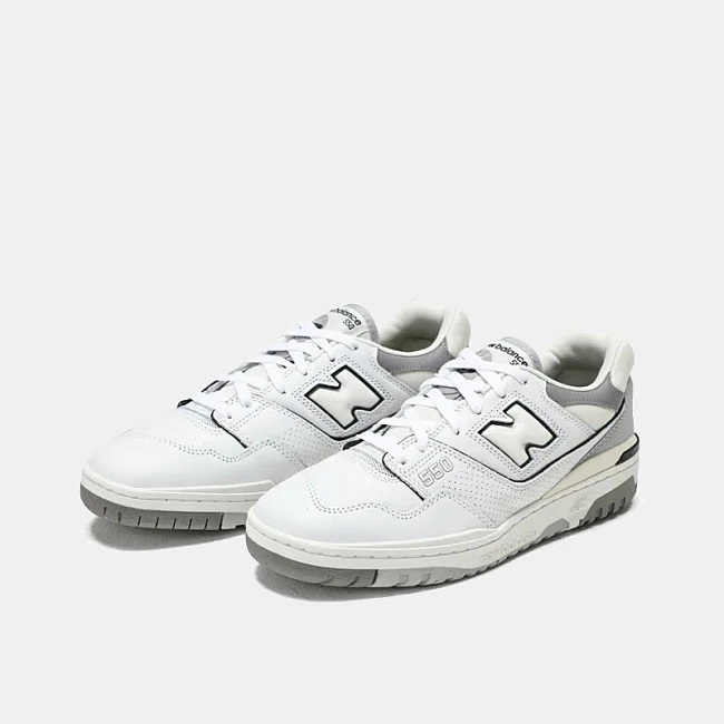 картинка New Balance 550 "Salt and Pepper" магазин Одежда+ являющийся официальным дистрибьютором в России 