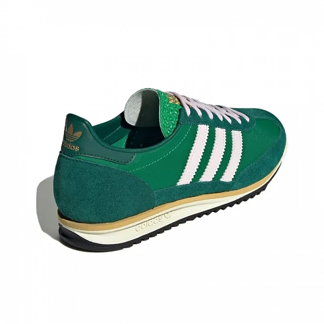 картинка Adidas SL 72 Collegiate Green магазин Одежда+ являющийся официальным дистрибьютором в России 