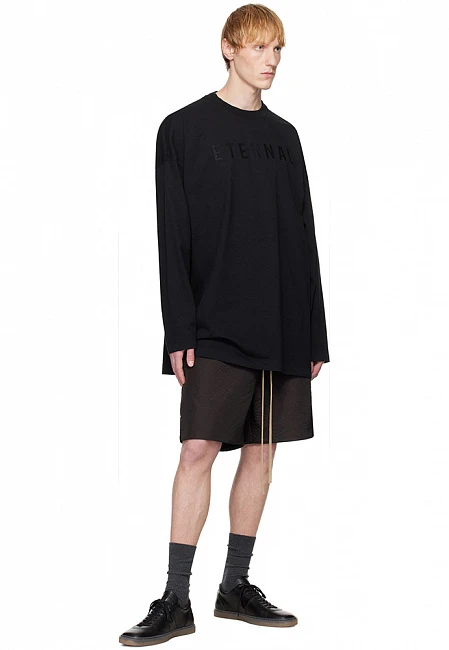 Fear of God Eternal Long Sleeve Tee Black