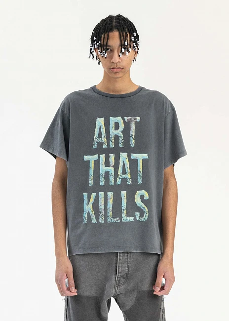 Gallery Dept. T-shirt Art That kiils Black