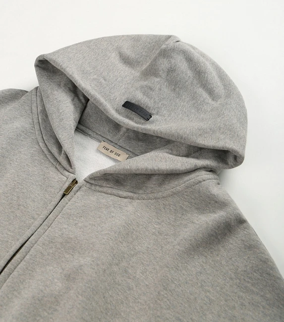 картинка FEAR OF GOD Civil Collection hoodies Grey магазин Одежда+ являющийся официальным дистрибьютором в России 