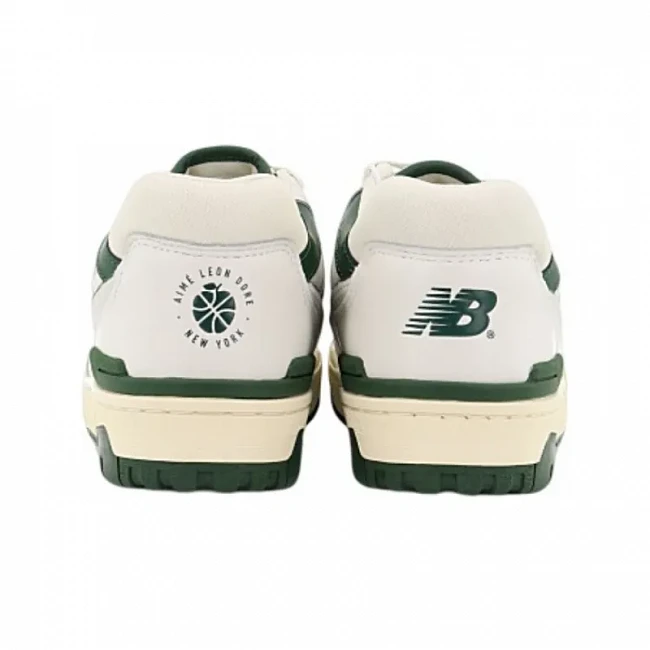 картинка New Balance 550 "Aime Leon Dore - White Green" магазин Одежда+ являющийся официальным дистрибьютором в России 