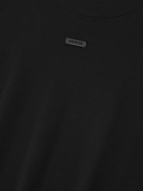 Fear of God Cotton Rayon Tee Black
