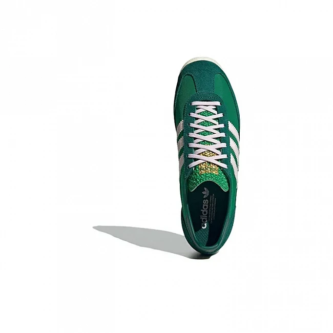картинка Adidas SL 72 Collegiate Green магазин Одежда+ являющийся официальным дистрибьютором в России 