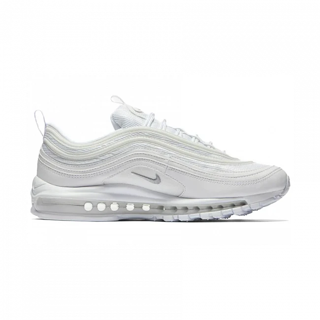картинка Nike Air Max 97 Triple White магазин Одежда+ являющийся официальным дистрибьютором в России 