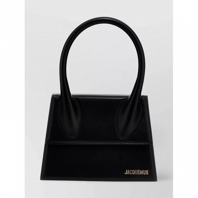 картинка Jacquemus The big little handbag Black магазин Одежда+ являющийся официальным дистрибьютором в России 