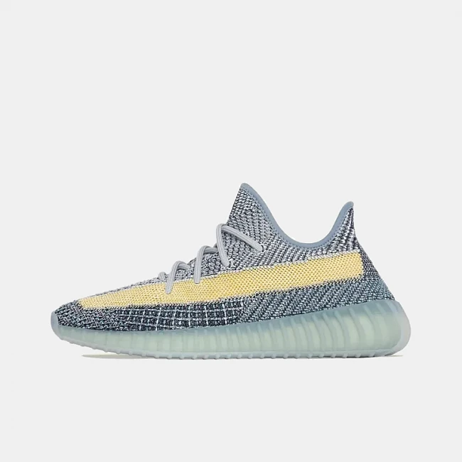 картинка Adidas Yeezy Boost 350 V2 "Ash Blue" магазин Одежда+ являющийся официальным дистрибьютором в России 