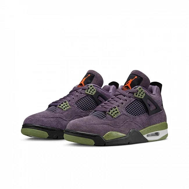картинка Nike Air Jordan 4 Retro Canyon Purple магазин Одежда+ являющийся официальным дистрибьютором в России 