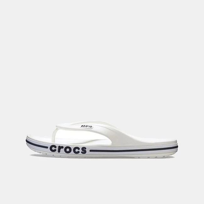 картинка Crocs Bayaband White Blue магазин Одежда+ являющийся официальным дистрибьютором в России 